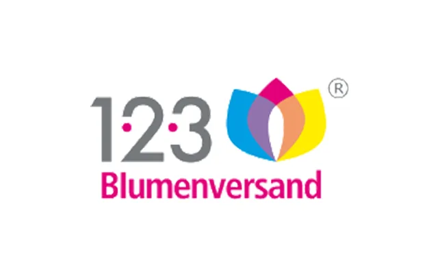 123 Blumenversand logo
