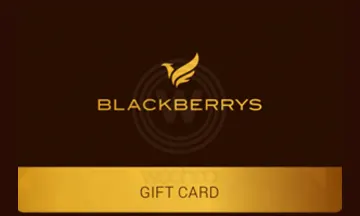 Blackberrys gift card