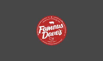 Famous Daves gift card