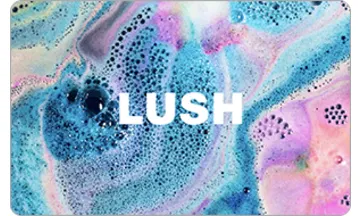 Lush gift card