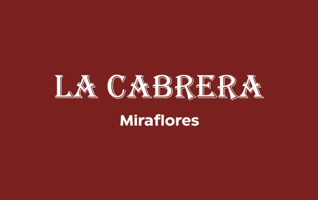 La Cabrera Miraflores logo